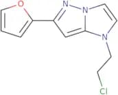 1-(2-Chloroethyl)-6-(furan-2-yl)-1H-imidazo[1,2-b]pyrazole