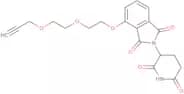 Thalidomide 4'-ether-PEG2-alkyne
