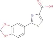2-(1,3-Dioxaindan-5-yl)-1,3-thiazole-4-carboxylic acid
