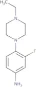 4-(4-Ethyl-1-piperazinyl)-3-fluoro-benzenamine