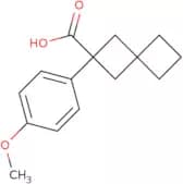 2-(4-Methoxyphenyl)spiro[3.3]heptane-2-carboxylic acid