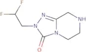 2-(2,2-Difluoroethyl)-2H,3H,5H,6H,7H,8H-[1,2,4]triazolo[4,3-a]piperazin-3-one