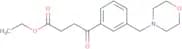 Ethyl 4-[3-(morpholinomethyl)phenyl]-4-oxobutyrate