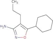 5-Cyclohexyl-4-propyl-1,2-oxazol-3-amine