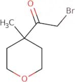 2-Bromo-1-(4-methyloxan-4-yl)ethan-1-one