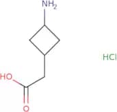 rac-2-[(1R,3R)-3-Aminocyclobutyl]acetic acid hydrochloride