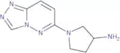 1-{[1,2,4]Triazolo[4,3-b]pyridazin-6-yl}pyrrolidin-3-amine