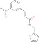 (2E)-3-(3-Nitrophenyl)-N-[(thiophen-2-yl)methyl]prop-2-enamide