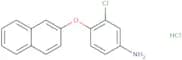 3-Chloro-4-(naphthalen-2-yloxy)aniline hydrochloride