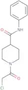 1-(2-Chloroacetyl)-N-phenylpiperidine-4-carboxamide