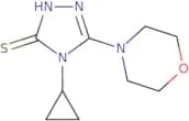 4-Cyclopropyl-5-(morpholin-4-yl)-4H-1,2,4-triazole-3-thiol