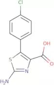 2-Amino-5-(4-chlorophenyl)-1,3-thiazole-4-carboxylic acid