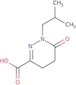 1-(2-Methylpropyl)-6-oxo-1,4,5,6-tetrahydropyridazine-3-carboxylic acid