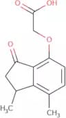 2-[(1,7-Dimethyl-3-oxo-2,3-dihydro-1H-inden-4-yl)oxy]acetic acid
