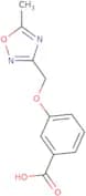 3-[(5-Methyl-1,2,4-oxadiazol-3-yl)methoxy]benzoic acid