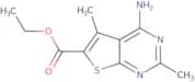 Ethyl 4-amino-2,5-dimethylthieno[2,3-d]pyrimidine-6-carboxylate