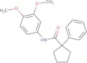N-(3,4-dimethoxyphenyl)-1-phenylcyclopentane-1-carboxamide