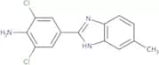 2,6-Dichloro-4-(6-methyl-1H-1,3-benzodiazol-2-yl)aniline