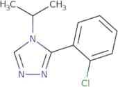 3-(2-Chlorophenyl)-4-(propan-2-yl)-4H-1,2,4-triazole