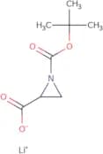 (2S)-1-[(tert-Butoxy)carbonyl]aziridine-2-carboxylic acid lithium