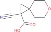 1-Cyano-6-oxaspiro[2.5]octane-1-carboxylic acid