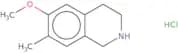 6-Methoxy-7-methyl-1,2,3,4-tetrahydroisoquinoline hydrochloride