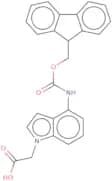 2-[4-({[(9H-Fluoren-9-yl)methoxy]carbonyl}amino)-1H-indol-1-yl]acetic acid