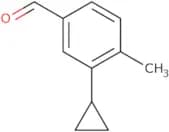 3-Cyclopropyl-4-methylbenzaldehyde