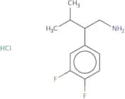 2-(3,4-Difluorophenyl)-3-methylbutan-1-amine hydrochloride