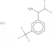 2,2-Difluoro-1-[3-(trifluoromethyl)phenyl]ethan-1-amine hydrochloride