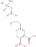 4-(2-{[(tert-Butoxy)carbonyl]amino}propyl)benzene-1,2-dicarboxylic acid