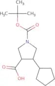 rac-(3R,4R)-1-[(tert-Butoxy)carbonyl]-4-cyclopentylpyrrolidine-3-carboxylic acid