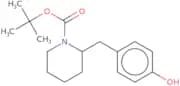 tert-Butyl 2-[(4-hydroxyphenyl)methyl]piperidine-1-carboxylate