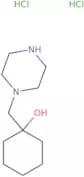 1-[(Piperazin-1-yl)methyl]cyclohexan-1-ol dihydrochloride