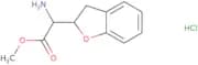 rac-Methyl (2R)-2-amino-2-[(2R)-2,3-dihydro-1-benzofuran-2-yl]acetate hydrochloride