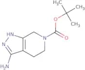 tert-Butyl 3-amino-2H,4H,5H,6H,7H-pyrazolo[3,4-c]pyridine-6-carboxylate