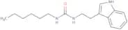 (hexylamino)-N-(2-indol-3-ylethyl)formamide
