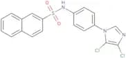 (4-(4,5-dichloroimidazolyl)phenyl)(2-naphthylsulfonyl)amine