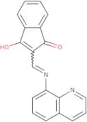 2-((8-quinolylamino)methylene)indane-1,3-dione