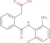 2-(2-(N-(2-chloro-6-methylphenyl)carbamoyl)phenyl)acetic acid