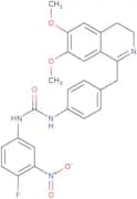 1-(4-((6,7-dimethoxy(3,4-dihydroisoquinolyl))methyl)phenyl)-3-(4-fluoro-3-nitrophenyl)urea