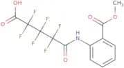 2,2,3,3,4,4-hexafluoro-4-(N-(2-(methoxycarbonyl)phenyl)carbamoyl)butanoic acid