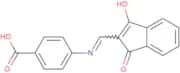 4-(((1,3-dioxoindan-2-ylidene)methyl)amino)benzoic acid