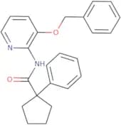 N-[3-(benzyloxy)pyridin-2-yl]-1-phenylcyclopentane-1-carboxamide