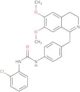 1-(4-((6,7-dimethoxy(3,4-dihydroisoquinolyl))methyl)phenyl)-3-(2-chlorophenyl)urea