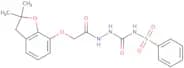 1-(2-(2,2-dimethyl(3-oxaindan-4-yloxy))acetyl)-4-phenylsulphonylsemicarbazide