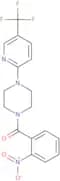 2-nitrophenyl 4-(5-(trifluoromethyl)(2-pyridyl))piperazinyl ketone