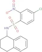 ((4-chloro-2-nitrophenyl)sulfonyl)-1,2,3,4-tetrahydronaphthylamine