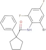 N-(2-bromo-4,6-difluorophenyl)-1-phenylcyclopentane-1-carboxamide