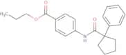 propyl 4-(1-phenylcyclopentaneamido)benzoate